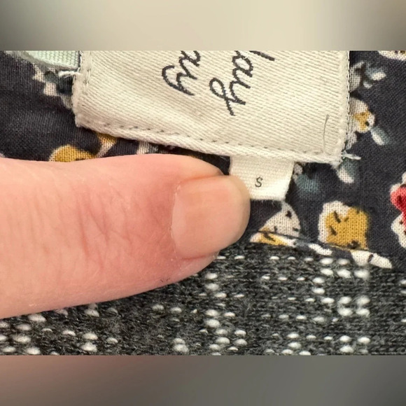 Anthropologie Saturday Sunday Sidewinder Asymmetrical Button Up Cardigan Size Sm - Picture 9 of 9